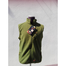 ALPENHEAT Heated Vest FIRE-FLEECE: bright green, without packaging