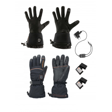 Gloveliner Set: either wear the gloves as they are or as liners with a glove on top