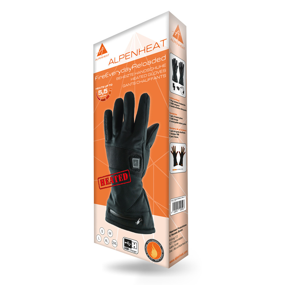 Gants Chauffants Glove- Liners - ALPENHEAT Produktions- u. Handels GmbH