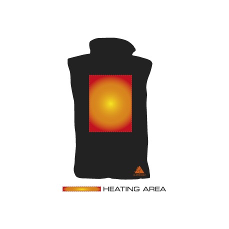 Verwarmd Gebreid Fleece Vest: APP