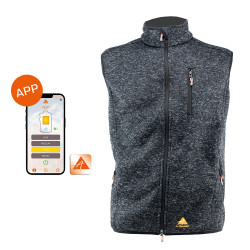 Veste Polaire Tricotée Chauffante: APP