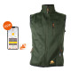 Heated Knitted Fleece Vest: APP no product box