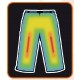 ALPENHEAT Heated Underpants FIRE-PANTLINER: short